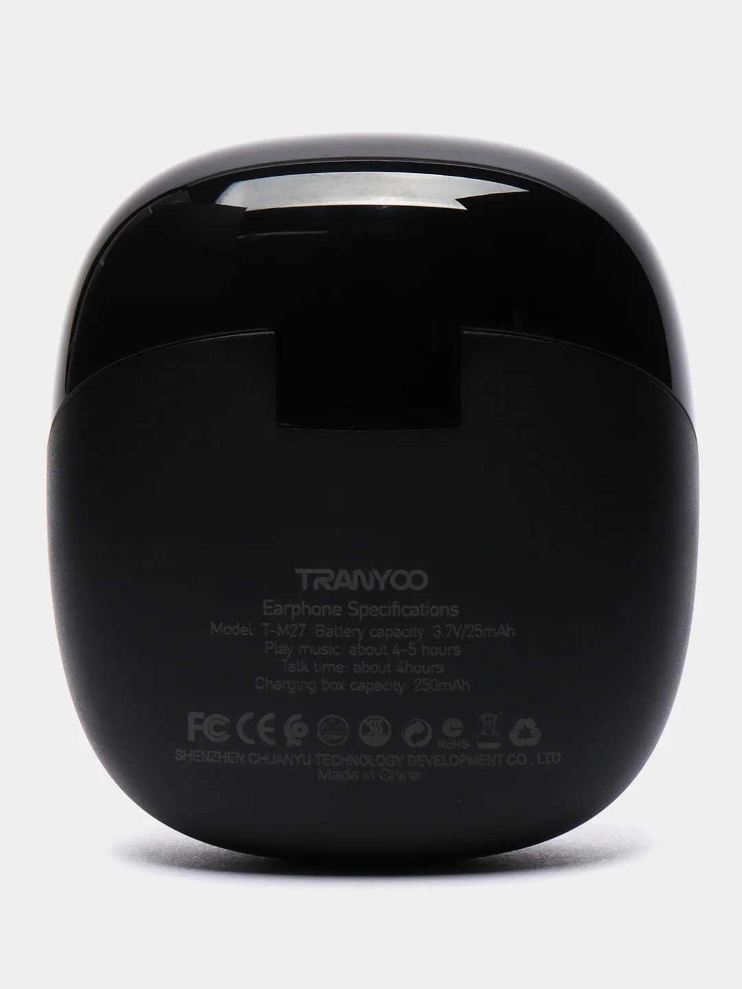 Черный беспроводные наушники Tranyoo TM26 / TM27 / TM2 Wireless Stereo Earphone TWS
