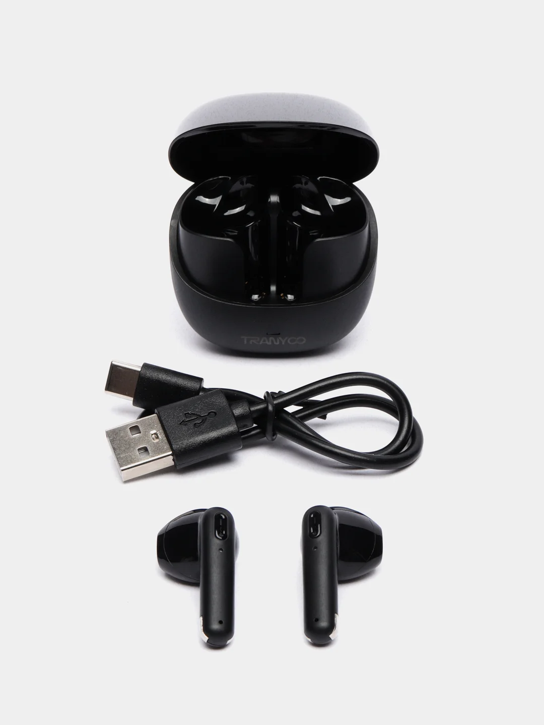 Черный беспроводные наушники Tranyoo TM26 / TM27 / TM2 Wireless Stereo Earphone TWS