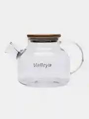 Чайник заварочный с бамбуковой крышкой Valleya, 1000 мл