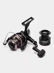 Катушка Admiral CK 3000, 6 подшипников, две шпули, на фидер, спиннинг, донку, Адмирал