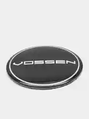 Серебряный наклейки на диски, колпаки VOSSEN , изогнутые, 4 штуки