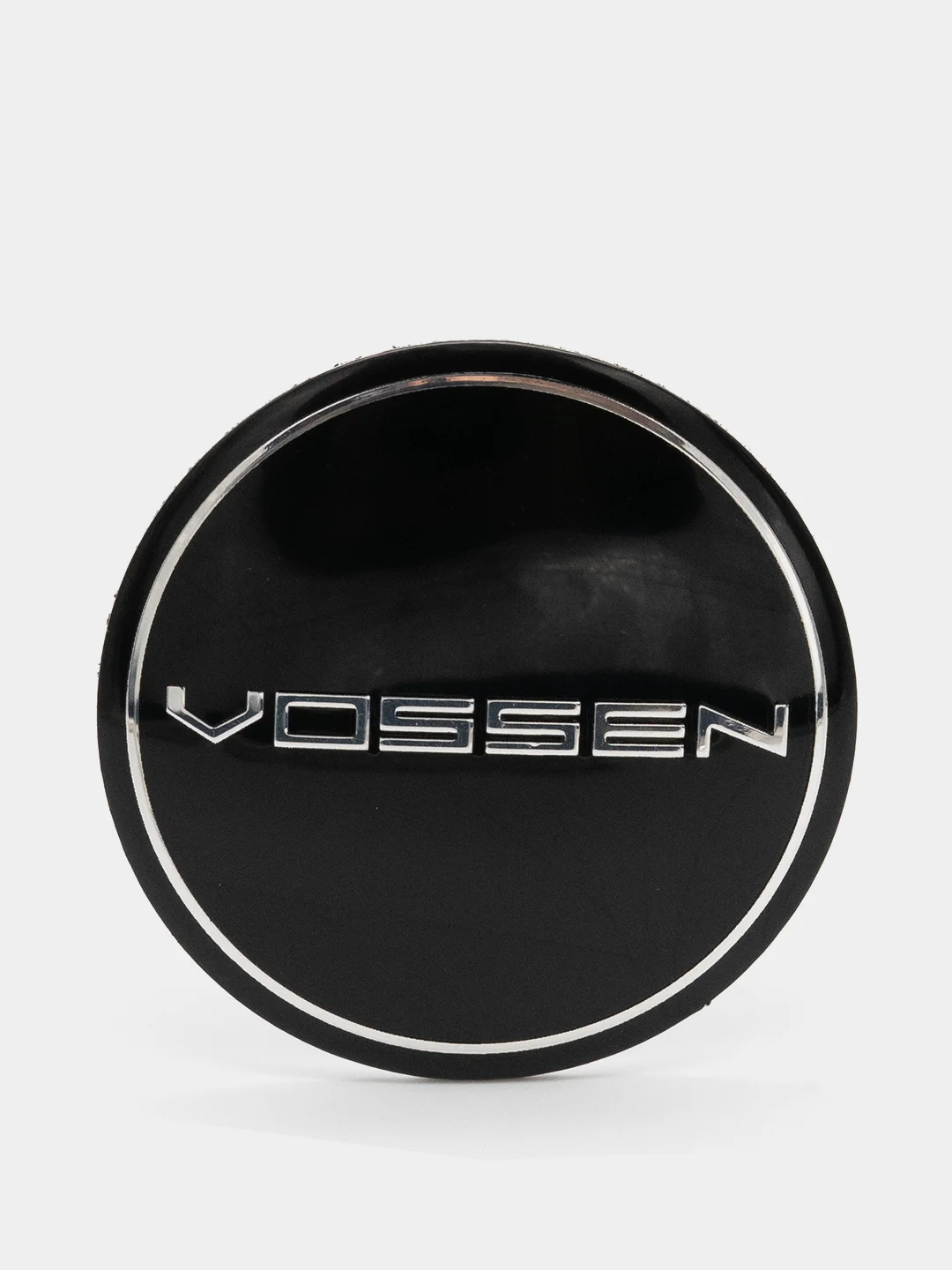 Серебряный наклейки на диски, колпаки VOSSEN , изогнутые, 4 штуки