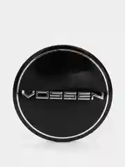Серебряный наклейки на диски, колпаки VOSSEN , изогнутые, 4 штуки
