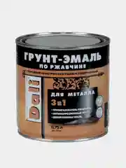 Оранжевый дали Грунт-эмаль по ржавчине гладкая, цвет Оранжевый, 0,75 л