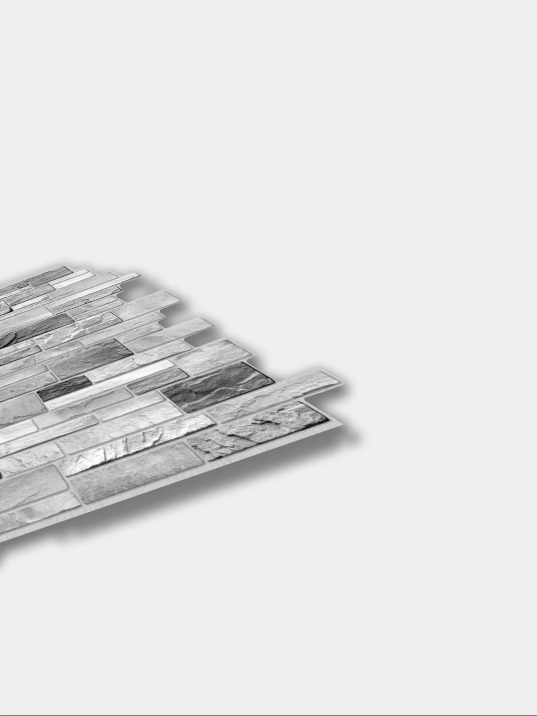 Стеновые самоклеящиеся 3D панели декоративные ПВХ 960х485 мм, 10 штук