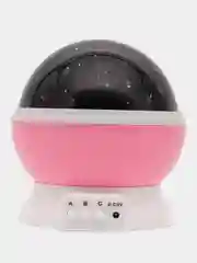 Розовый ночник звездное небо, проектор звездное небо, ночник детский