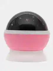 Розовый ночник звездное небо, проектор звездное небо, ночник детский