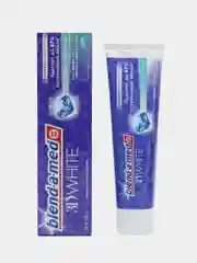 Бирюзовый зубная паста Blend-a-med 3D White, 100 мл