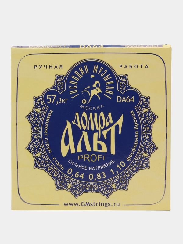 Струны для домры альт GM DA64