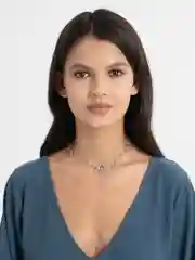 Чокер цепочка на шею с бабочкой