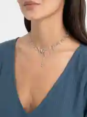 Чокер цепочка на шею с бабочкой