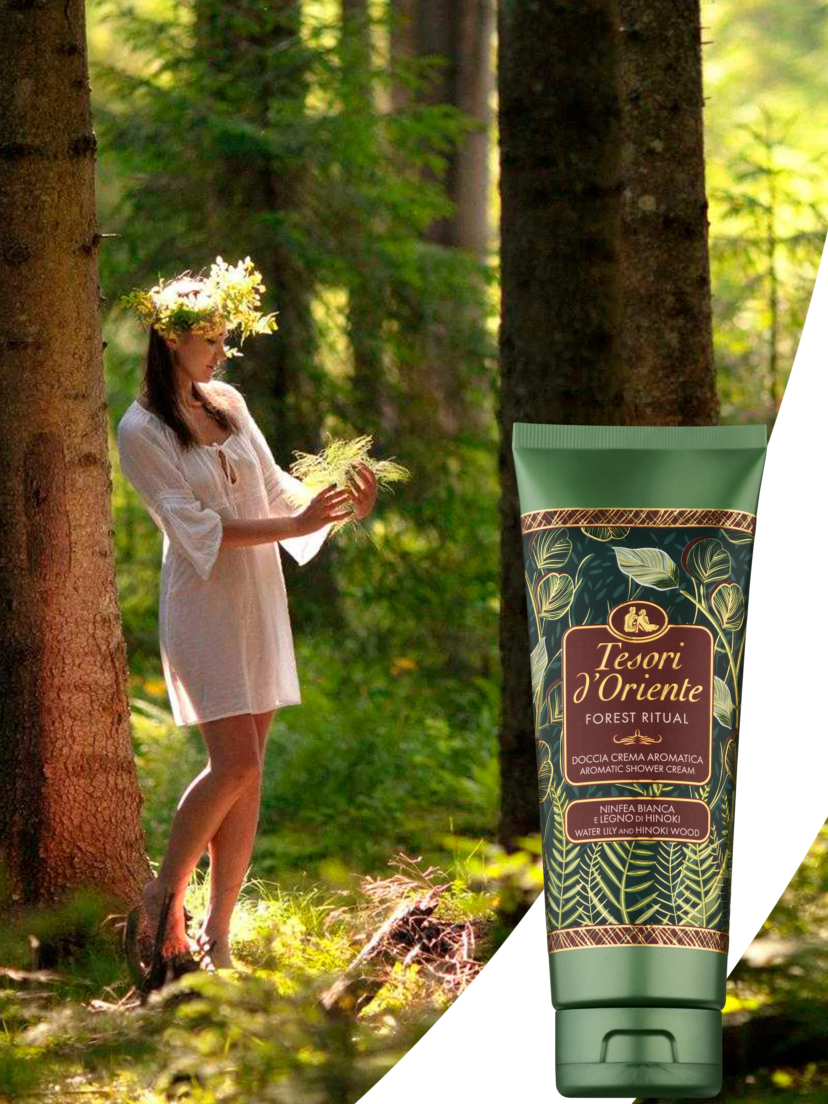 Парфюмированный гель для душа Купание в Лесу Forest Ritual 250 мл