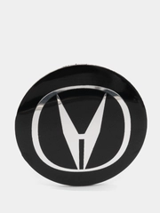 Наклейки на диски, колпаки Acura сферические, изогнутые, 56 мм, 4 штуки