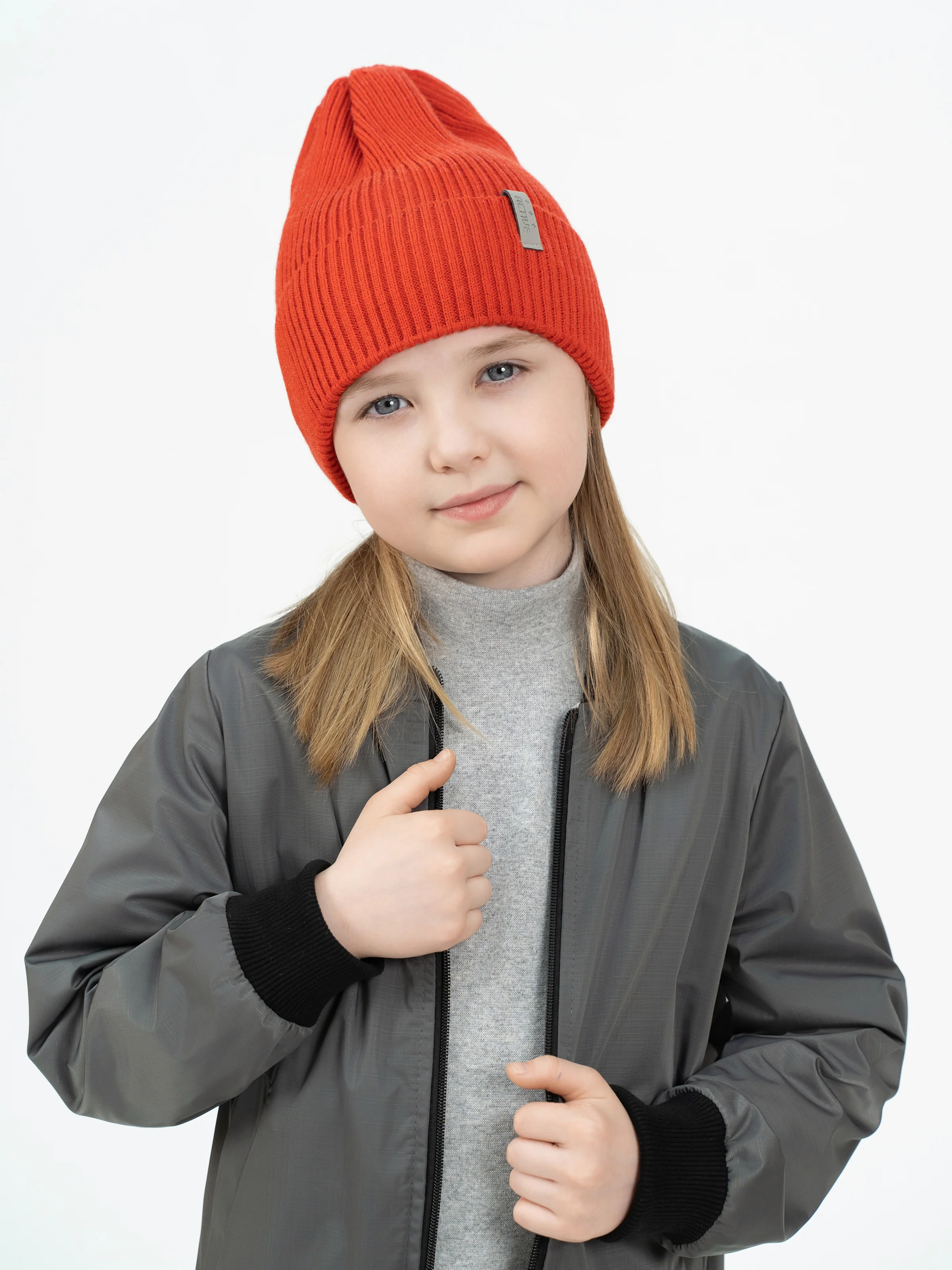 Шапка демисезонная для девочки для мальчика, Arctic kids