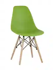 Зеленый стул для кухни обеденный DSW Style V разборный фрейм