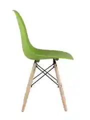 Зеленый стул для кухни обеденный DSW Style V разборный фрейм