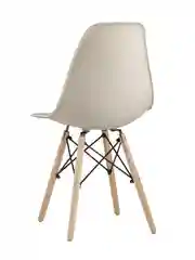 Бежевый стул для кухни обеденный DSW Style V разборный фрейм