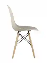 Бежевый стул для кухни обеденный DSW Style V разборный фрейм