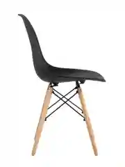 Черный стул для кухни обеденный DSW Style V разборный фрейм