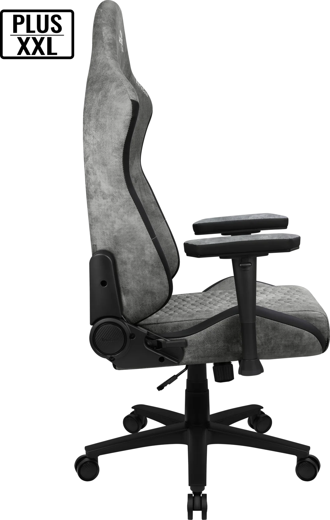 Кресло Aerocool CROWN PLUS AeroSuede Stone Grey
