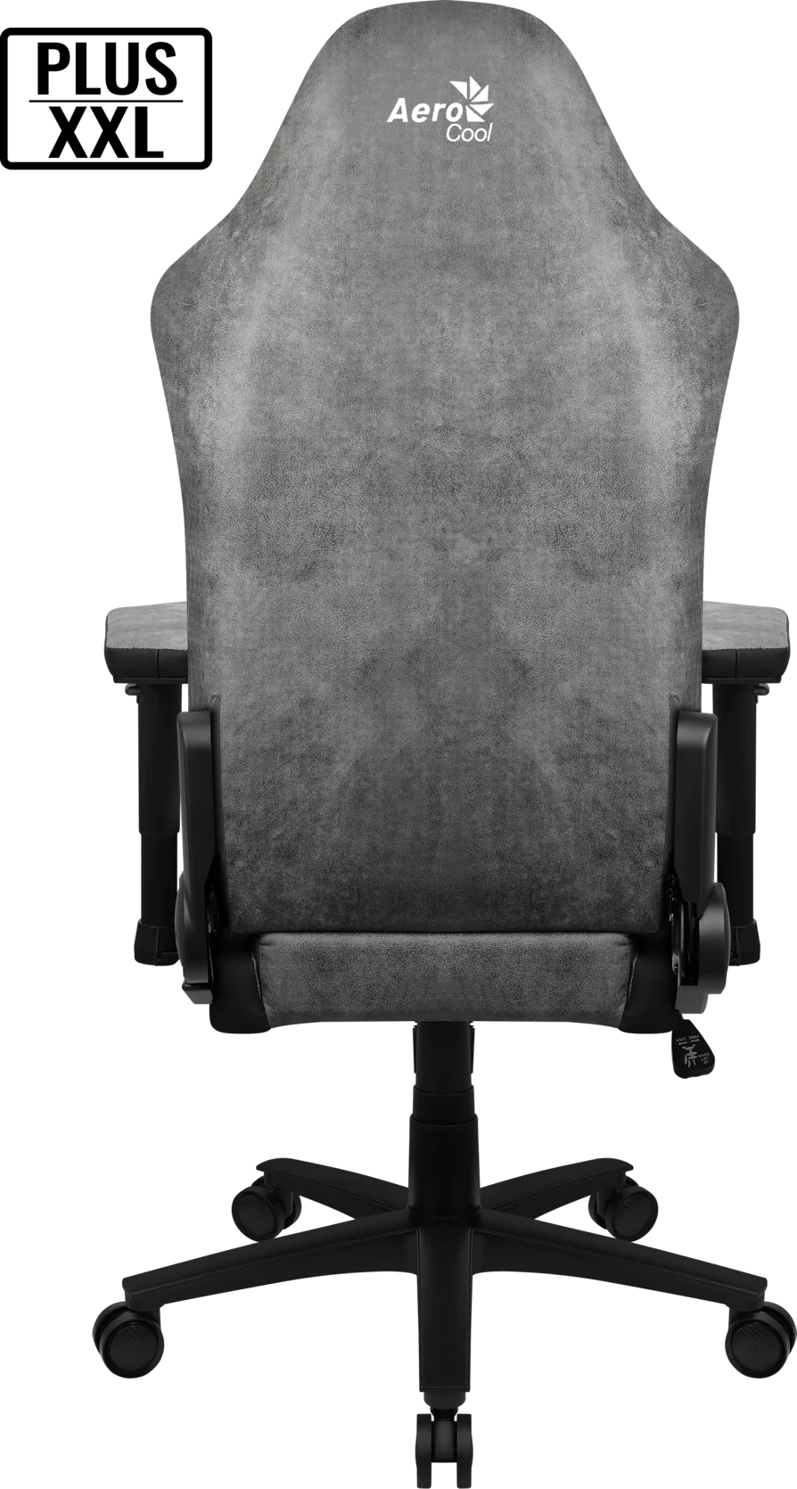 Кресло Aerocool CROWN PLUS AeroSuede Stone Grey