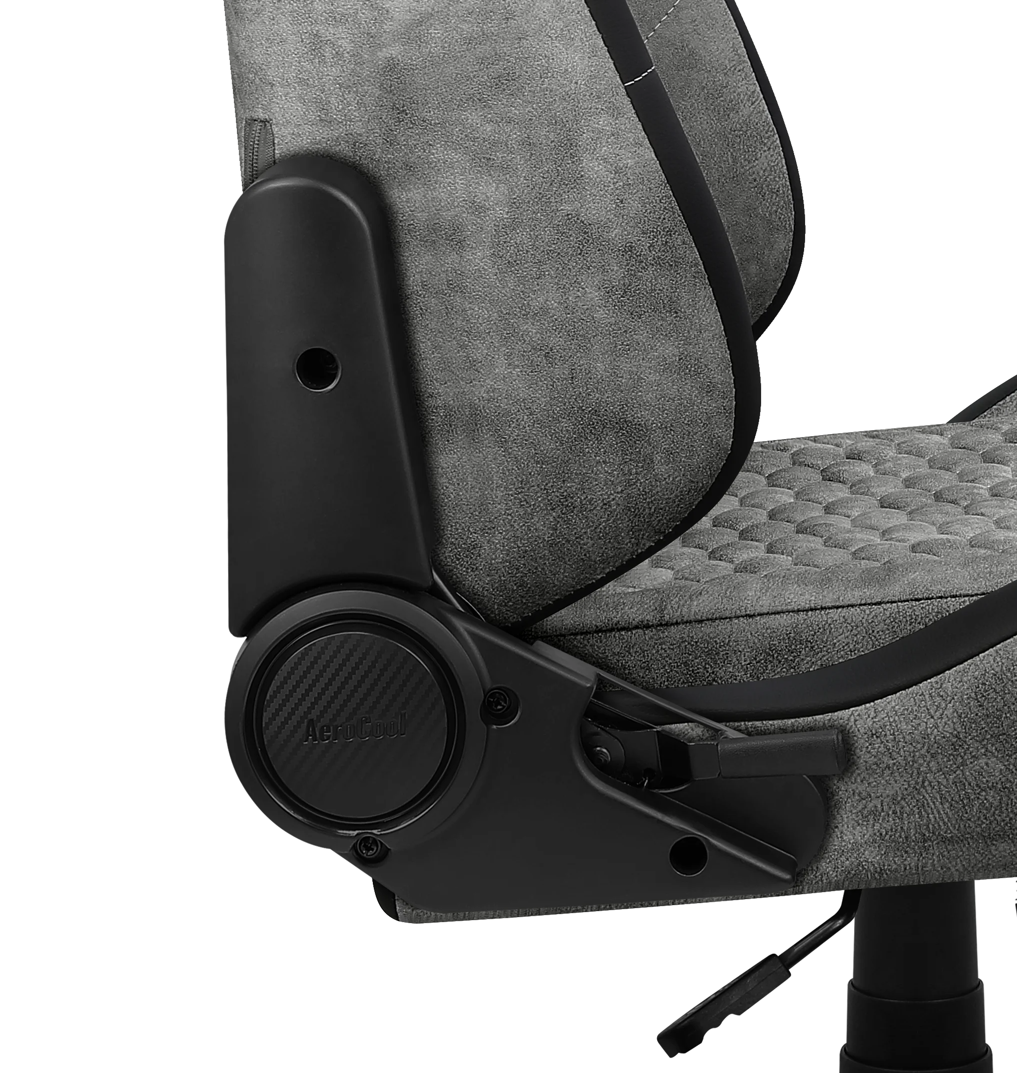 Кресло Aerocool CROWN PLUS AeroSuede Stone Grey