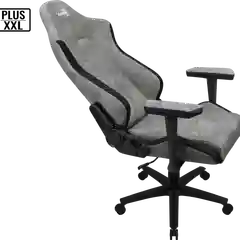 Кресло Aerocool CROWN PLUS AeroSuede Stone Grey