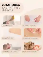 Подвесной гамак-лежанка КАРТОФАН, полка на присосках для котов, кошек, питомцев на окно