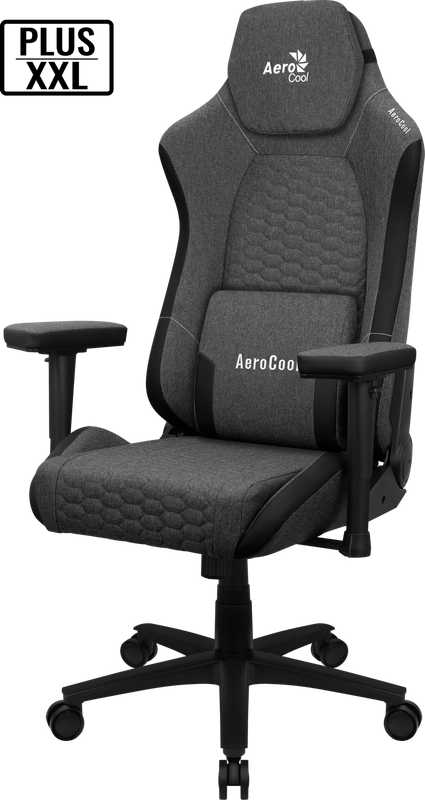 Кресло Aerocool CROWN PLUS AeroWeave Ash Black