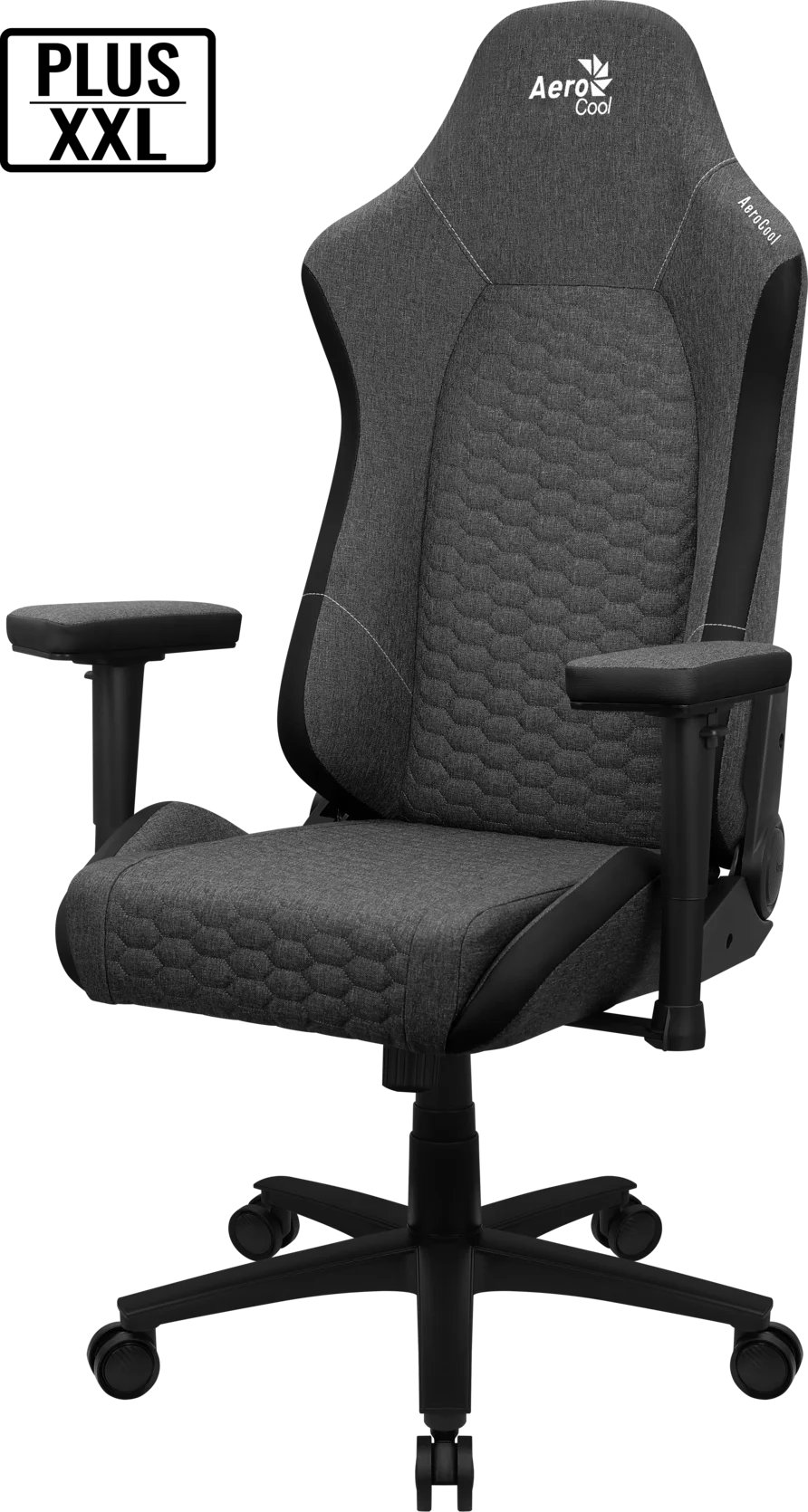 Кресло Aerocool CROWN PLUS AeroWeave Ash Black