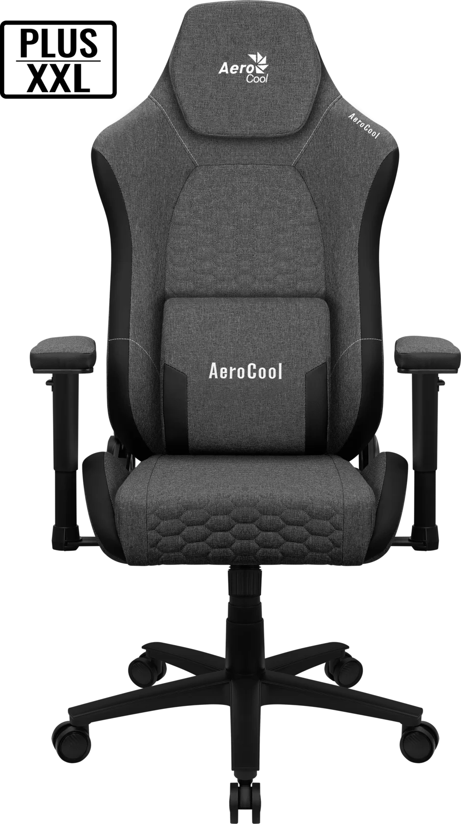 Кресло Aerocool CROWN PLUS AeroWeave Ash Black