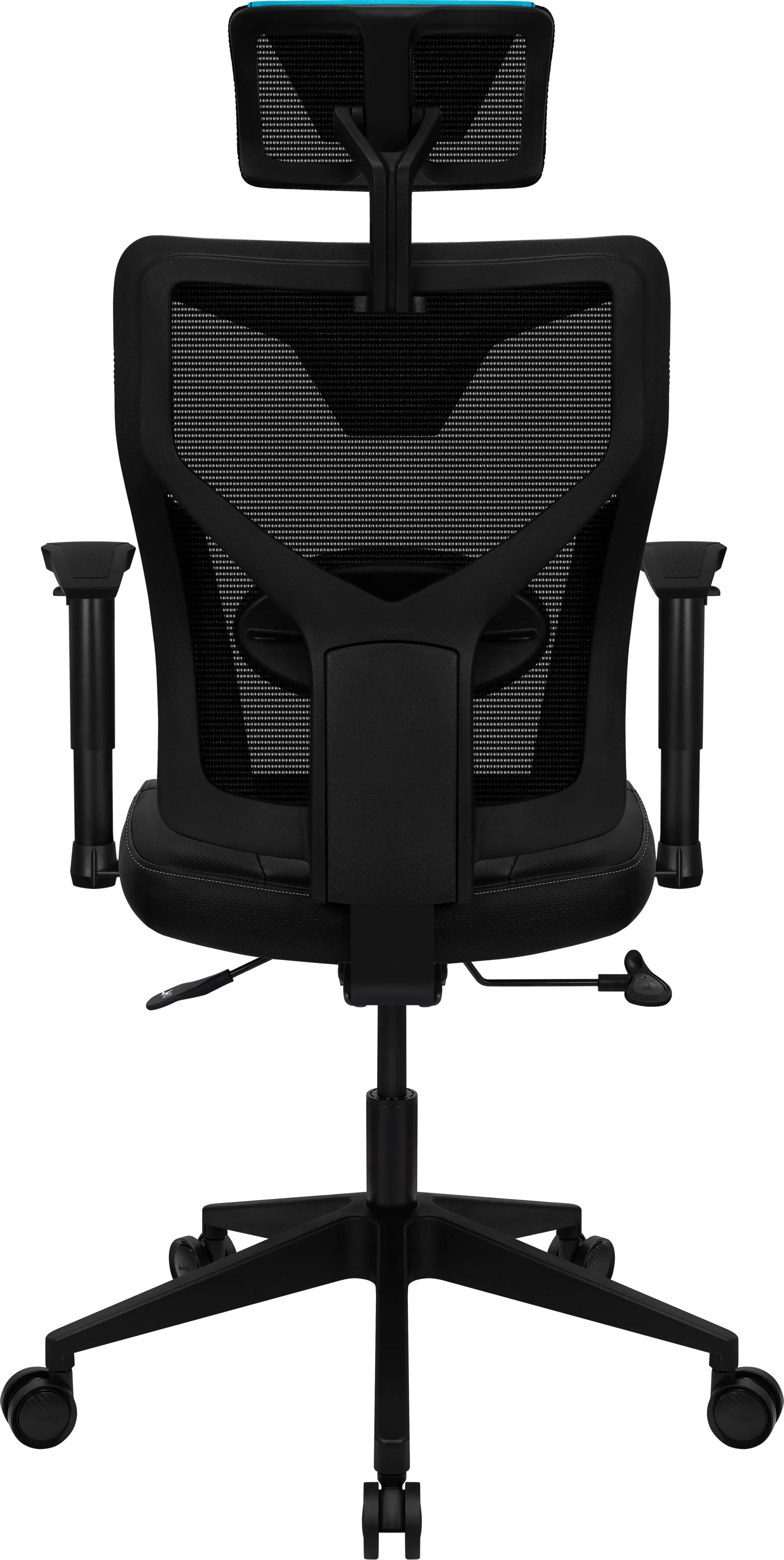 Кресло Aerocool GUARDIAN Ice Blue (150кг, эргономичное, сетчатый материал, 2D подлокотник)