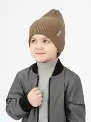 Карамельный шапка демисезонная для девочки для мальчика, Arctic kids