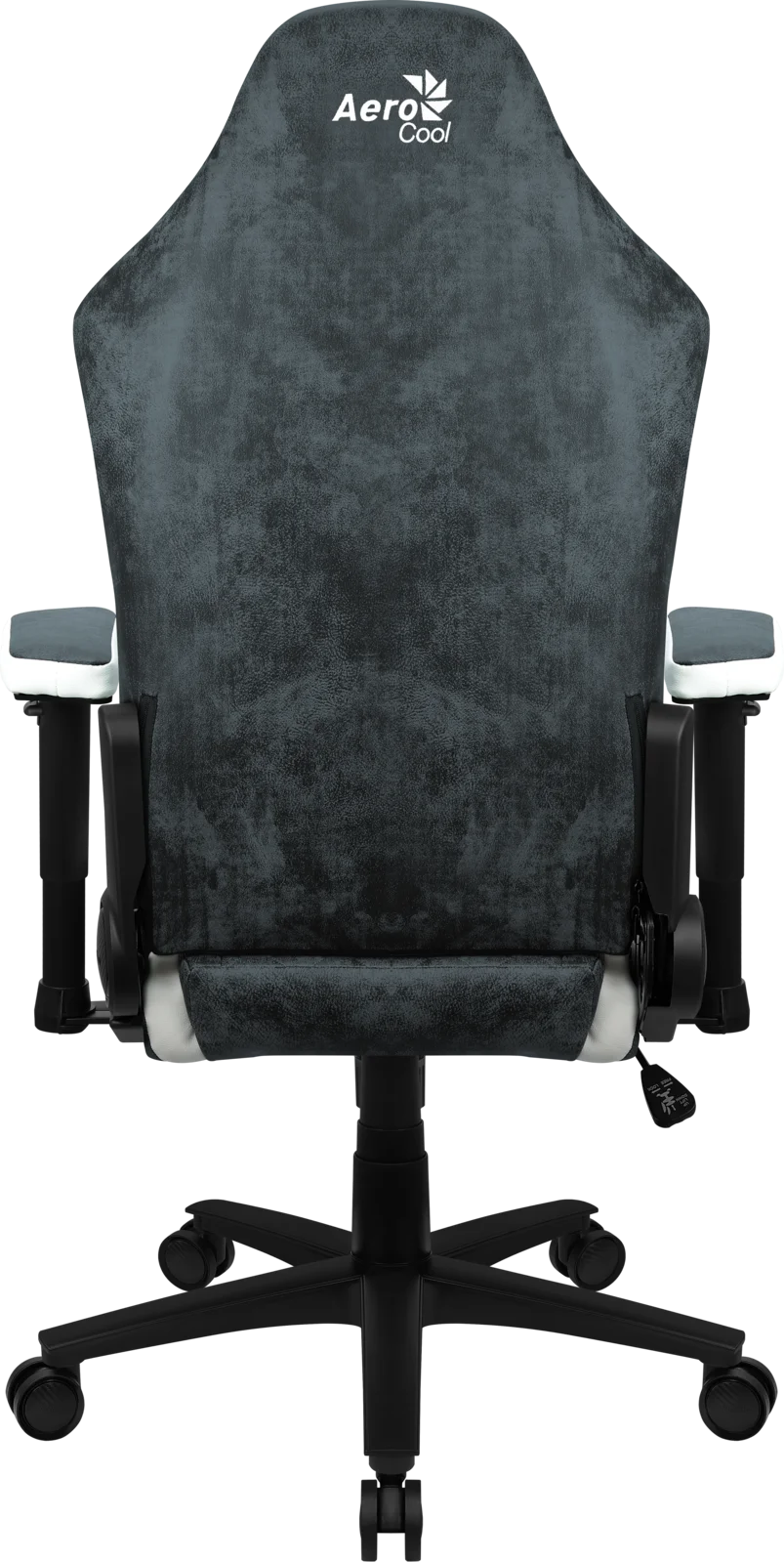 Кресло Aerocool CROWN AeroSuede Steel Blue(150кг, ткань AeroSuede, 2 подуш, 2D подлокотн)