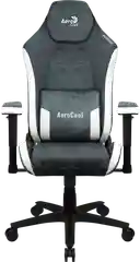 Кресло Aerocool CROWN AeroSuede Steel Blue(150кг, ткань AeroSuede, 2 подуш, 2D подлокотн)