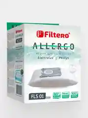 Мешки-пылесборники Filtero FLS 01 (S-bag) Allergo для ELECTROLUX,PHILIPS, 4 шт + 2 фильтра