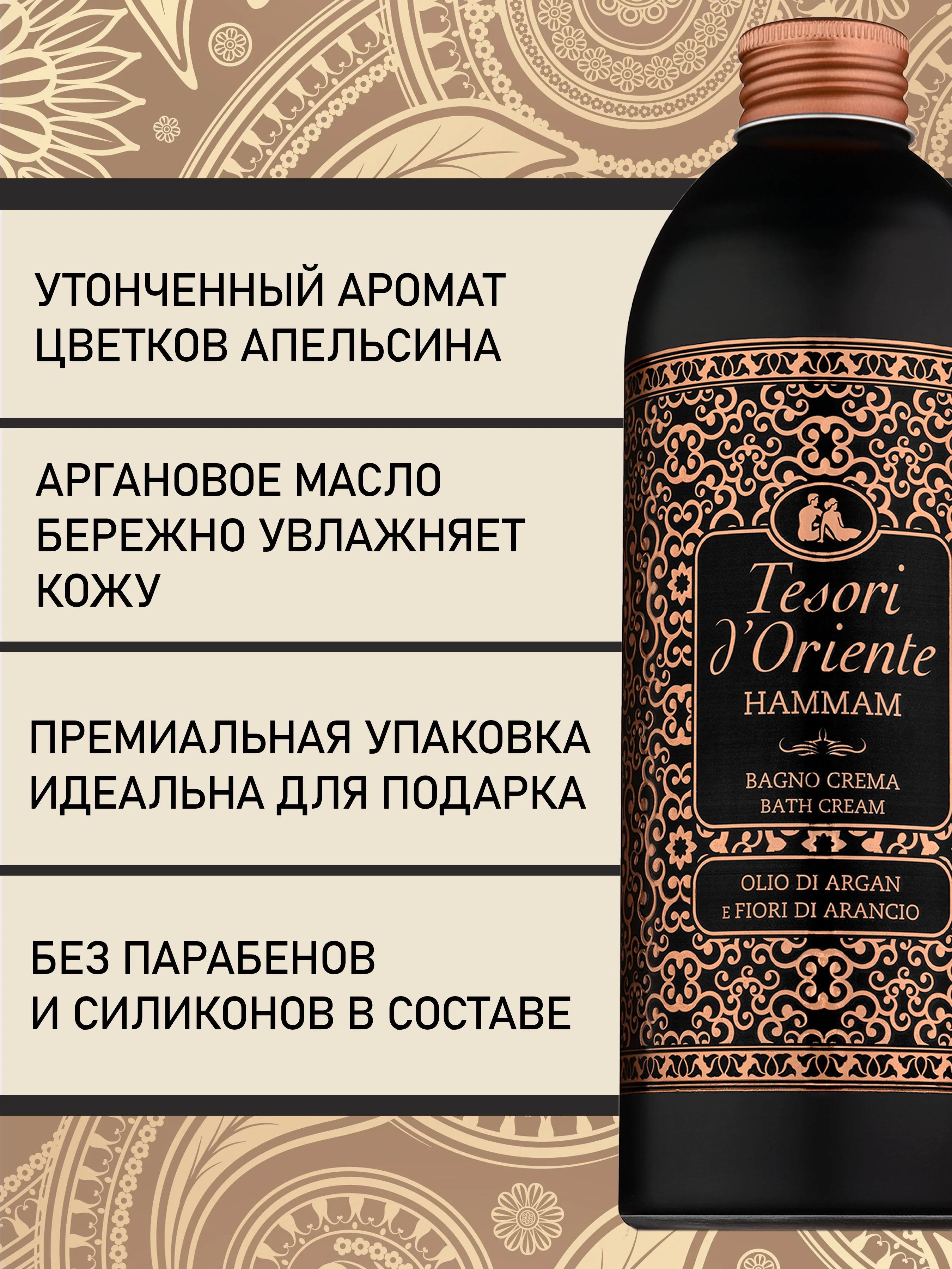 Парфюмированный гель для душа Хаммам 500 мл
