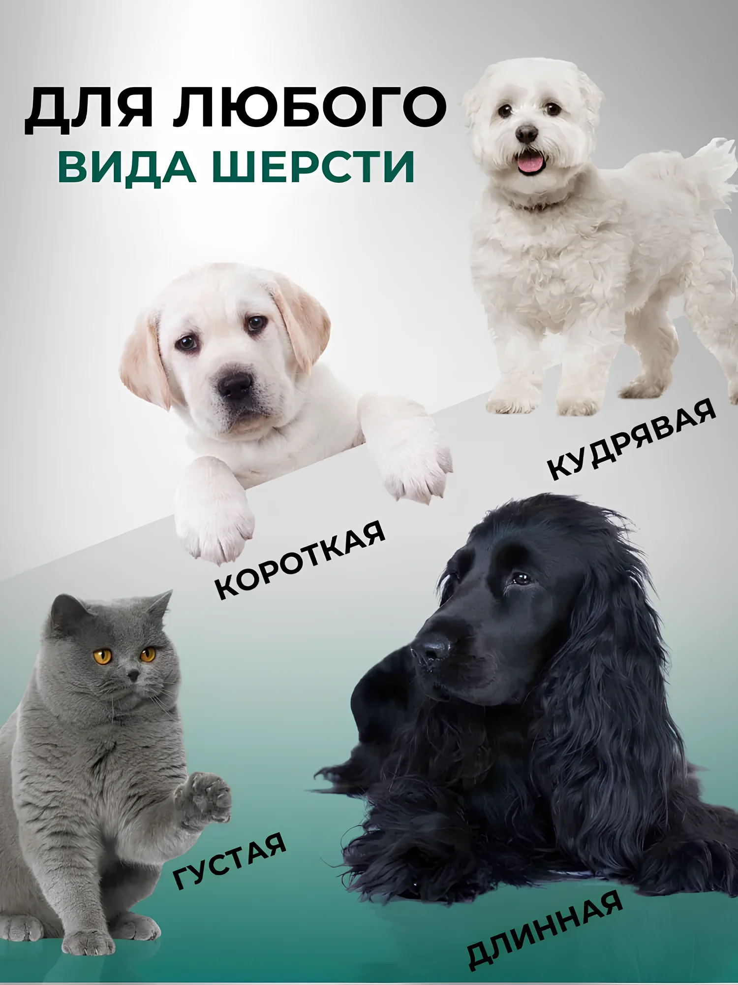 Машинка, триммер для стрижки кошек, собак и животных, с регулировкой мощности