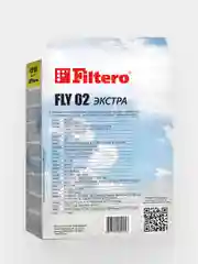 Мешки-пылесборники Filtero FLY 02 Экстра для Rowenta,Hoover,Polaris,Scarlett, 4 штуки