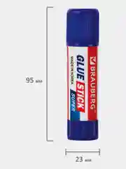 Клей-карандаш Усиленный Brauberg Super, 15 г, Комплект 20 шт., Южная Корея