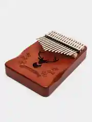 Хаки калимба музыкальный инструмент фортепиано для большого пальца 17 нот Kalimba