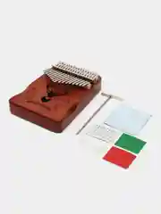 Хаки калимба музыкальный инструмент фортепиано для большого пальца 17 нот Kalimba