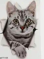 Алый интерьерная наклейка 3d для дома, для унитаза, ноутбука, на дверь, наклейка на холодильник