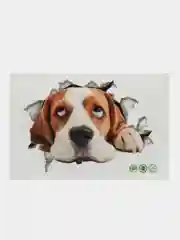 Красный интерьерная наклейка 3d для дома, для унитаза, ноутбука, на дверь, наклейка на холодильник