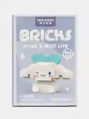 Желтый конструктор аниме Куроми, Хэллоу Китти, Май Мелоди, Hello Kitty, My Melody, Kuromi