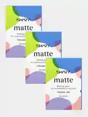 SHARY матирующие салфетки для лица "Вулканический пепел", для комбинир и жирной кожи, 3 шт