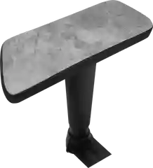Кресло Aerocool CROWN AeroSuede Stone Grey (150кг, ткань AeroSuede, 2 подуш, 2D подлокот)