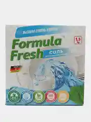 Соль для посудомоечных машин Bio Formula Fresh 1.5 кг с высокой степенью очистки