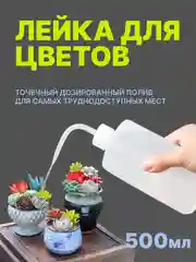 Прозрачный лейка для комнатных растений, бутылка для полива цветов, 250мл, 500 мл