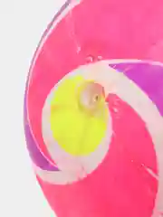 Фуксия мяч детский, светящийся, резиновый, d 22 см